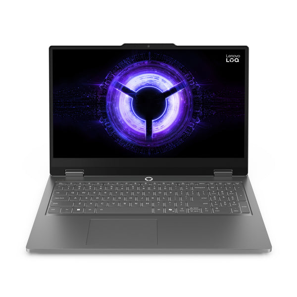 Lenovo LOQ Essential 15IRX11 Intel® Core™ i5 i5-13450HX Laptop 39,6 cm (15.6") Fuld HD 16 GB DDR5-SDRAM 1 TB SSD NVIDIA GeForce RTX 5060 Wi-Fi 6 (802.11ax) Windows 11 Home Tysk Grå