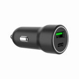 Gembird TA-UC-A2PDQC20-CAR-01 oplader til mobil enhed Universel Sort Cigartænder Hurtig opladning Automatisk