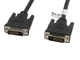 Lanberg CA-DVID-10CC-0018-BK DVI kabel 1,8 m DVI-D Sort