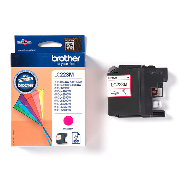 Brother LC223M blækpatron 1 stk Original Magenta