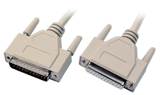 EFB Elektronik EK165.1 serielkabel Beige 1 m D-Sub
