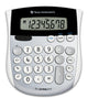 Texas Instruments TI-1795 SV regnemaskine Desktop Basis Sort, Sølv, Hvid