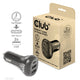 CLUB3D CAC-1921 oplader til mobil enhed Laptop Sort Cigartænder Automatisk