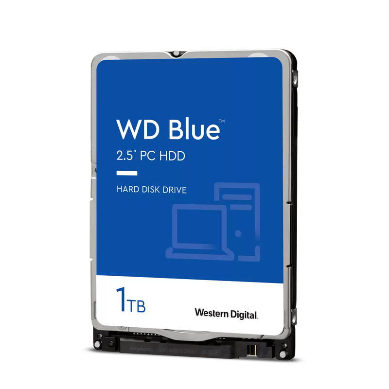 Western Digital Blue harddisk 1 TB 5400 rpm 128 MB 2.5" Serial ATA III