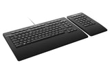 3Dconnexion Keyboard Pro with Numpad tastatur Kontor USB + RF Wireless + Bluetooth QWERTY Nordisk Sort