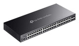 TP-Link Omada SG5452X(UN) netværksswitch Administreret L3 Gigabit Ethernet (10/100/1000) Sort