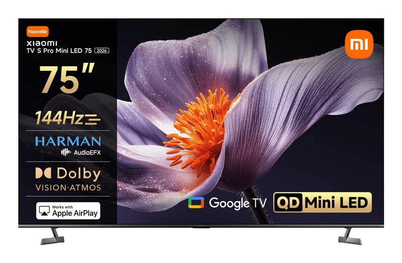 Xiaomi TV S Pro 190,5 cm (75") 4K Ultra HD Smart TV Wi-Fi Grå 1700 cd/m²