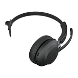 Jabra Evolve2 65 Headset Trådløs Kontor/Callcenter USB Type-A Bluetooth Opladningsstativ Sort