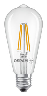 Osram Classic Edison LED-lampe Varm hvid 2700 K 3,8 W E27 E