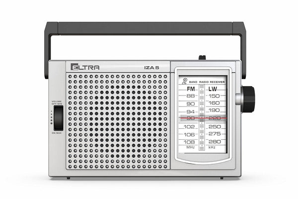 ELTRA IZA 5 Bærbar Analog Sølv
