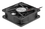 DeLOCK 67290 Computerkølesystem Computerkabinet Ventilator 8 cm Sort 1 stk