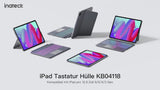 Inateck KB04118_GRAY Reservedel og tilbehør til tablet Tastatur