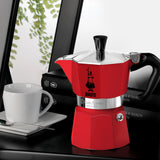 Bialetti Moka Express Moka gryde Rød