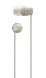 Sony WI-C100 Headset Trådløs I ørerne Opkald/musik Bluetooth Beige