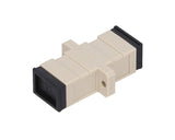 Extralink ADAPTER SC/PC SC/UPC MM SIMPLEX GREY - Adapter fiber adapter SC/UPC Grå