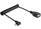 DeLOCK 83354 USB-kabel USB 2.0 0,5 m Micro-USB B USB A Sort