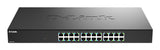D-Link DMS-1024 Ikke administreret 2.5G Ethernet (100/1000/2500) Sort