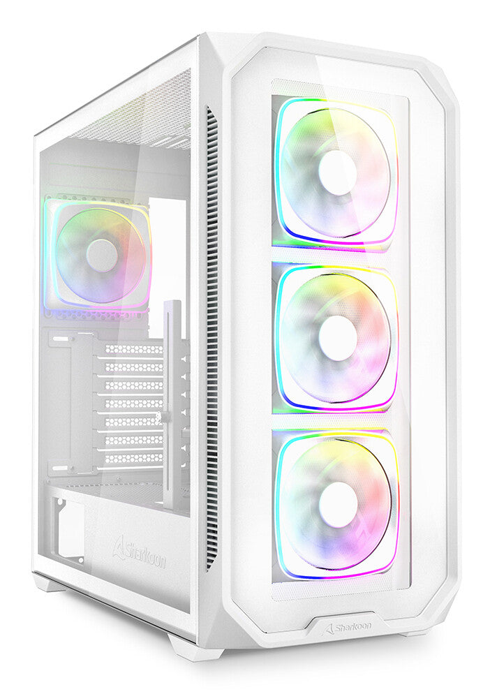 Sharkoon AK5G RGB Midi Tower Hvid