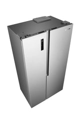 Gorenje NRS917E41X side-by-side køle-fryseskab Fritstående 544 L Grå