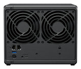 Synology DiskStation DS925+ NAS & lagringsserver Ryzen Embedded V1500B 4 GB DDR4 0 TB Sort