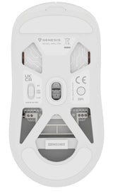 GENESIS NMG-2194 mus Spil Ambidextrous Bluetooth + USB Type-C Optisk 26000 dpi