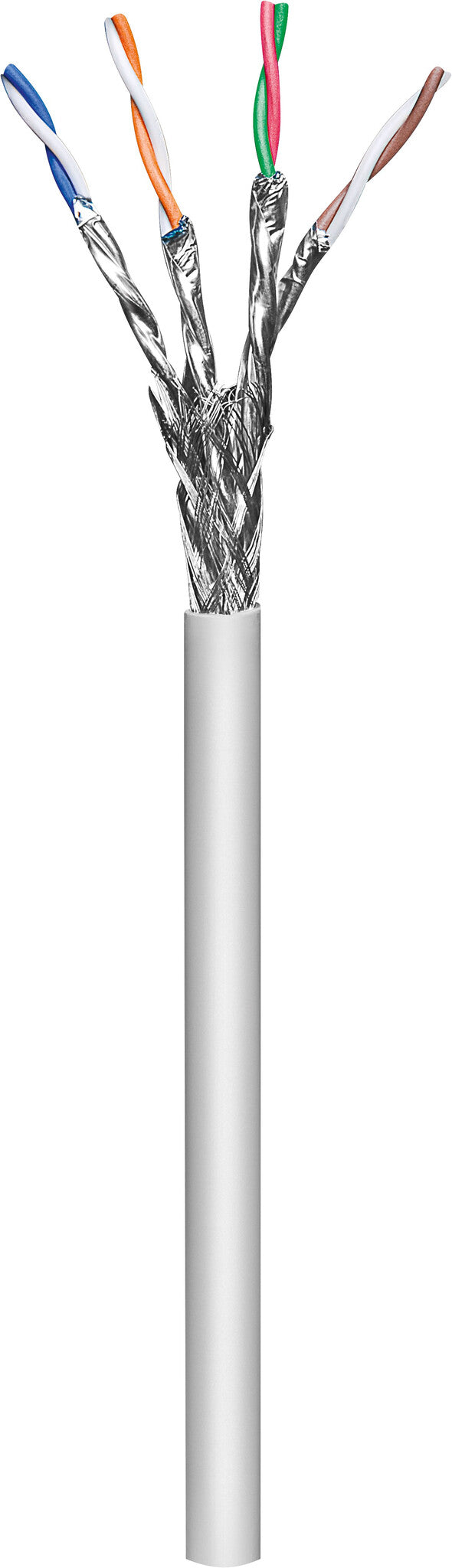 Goobay 96093 netværkskabel Grå 50 m Cat6 S/FTP (S-STP)