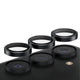PanzerGlass ® Hoops® Kameralinsebeskytter Sort Samsung Galaxy S24+