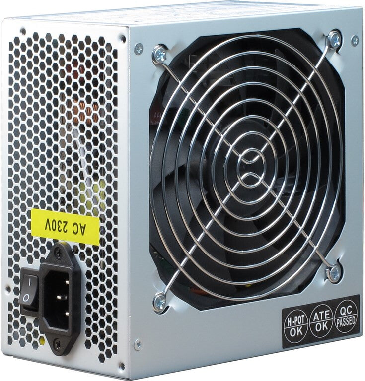 Inter-Tech SL-500 Plus enhed til strømforsyning 500 W 20+4 pin ATX ATX Sølv