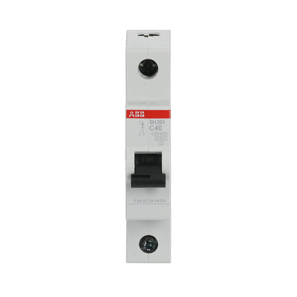 ABB SH201-C40 kredsløbsafbryder Miniature strømafbryder Type F 1