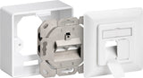 Goobay 68244 stikkontakt RJ-45 Hvid