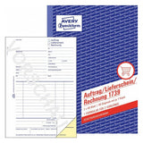Avery 1739 forretningsformular