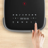 Tefal Easy Fry XL Surface FW402HE0 frituregryde Enkelt Enkeltstående 2200 W Varmluftsteger Sort, Grå