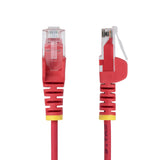 StarTech.com N6PAT200CMRDS netværkskabel Rød 2 m Cat6 U/UTP (UTP)