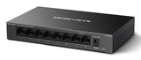 Mercusys MS108GS netværksswitch Ikke administreret Gigabit Ethernet (10/100/1000) Sort