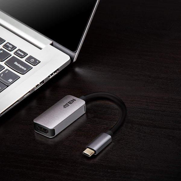 ATEN UC3008A1-AT USB grafisk adapter 4096 x 2160 pixel Sølv