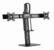 Gembird MS-D2-01 skærmbeslag og -stativer 68,6 cm (27") Skrivebord Sort