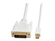 Prokord MDPD12-2M videokabel adapter Mini DisplayPort DVI-D Hvid