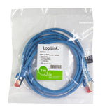 LogiLink CQ2066S netværkskabel Blå 3 m Cat6 S/FTP (S-STP)
