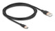 DeLOCK 81227 USB-kabel USB 2.0 2,5 m USB A USB C 0,48 Gbit/sek. Sort
