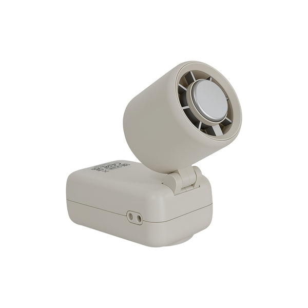 Verbatim 32346 personlig håndholdt spray & blæser Hvid, Sølv Håndholdt ventilator