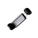 Baseus Steel Cannon Aktiv holder Mobiltelefon/Smartphone Sort, Sølv