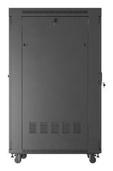Lanberg FF01-6032-12BL stativ 32U Gulvmonteret stativ Sort