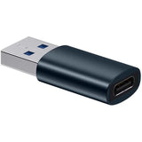 Baseus ZJJQ000103 kabel kønsskifter USB-A USB-C Blå