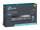 TP-Link TL-SF1016DS netværksswitch Ikke administreret Fast Ethernet (10/100) 1U Sort