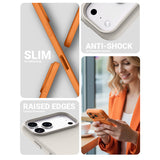 Crong Color Cover Magnetic mobiltelefon etui 16 cm (6.3") Sort