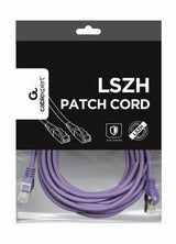 Gembird PP6A-LSZHCU-V-5M netværkskabel Lilla Cat6a S/FTP (S-STP)