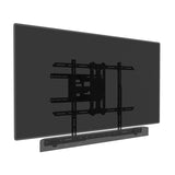 Multibrackets 7895 højttalerstativ Tv beslag Sort