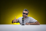 Razer Seiren Emote Sort Studiemikrofon