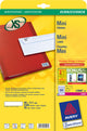 Avery L7656-25 print etiket Hvid