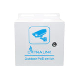 Extralink EX.32787 netværksswitch Ikke administreret L2 Gigabit Ethernet (10/100/1000) Strøm over Ethernet (PoE) Hvid